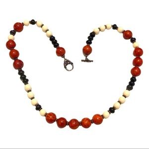 Old Chinese Buffalo Horn Beads / Necklace …beautiful collection & accent piece